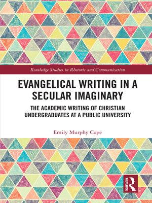 cover image of Evangelical Writing in a Secular Imaginary
